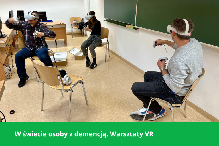 Warsztaty VR z dr Agnieszką Cieślą