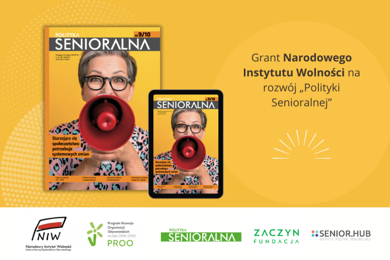 Grant Narodowego Instytutu Wolności na rozwój „Polityki Senioralnej”