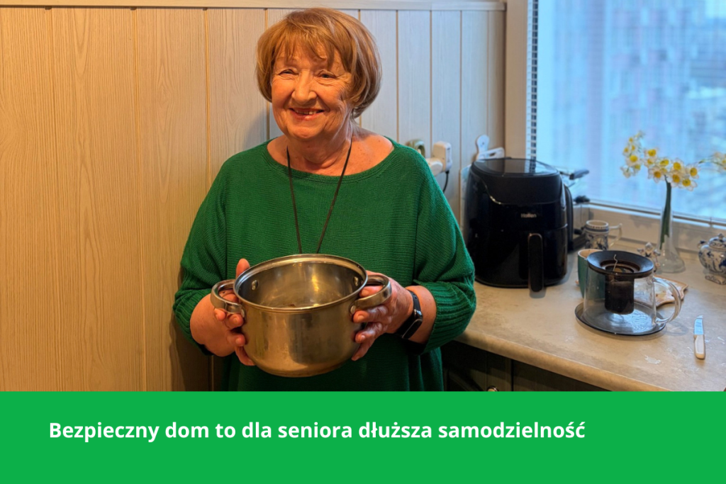 Bezpieczny dom to dla seniora dłuższa samodzielność